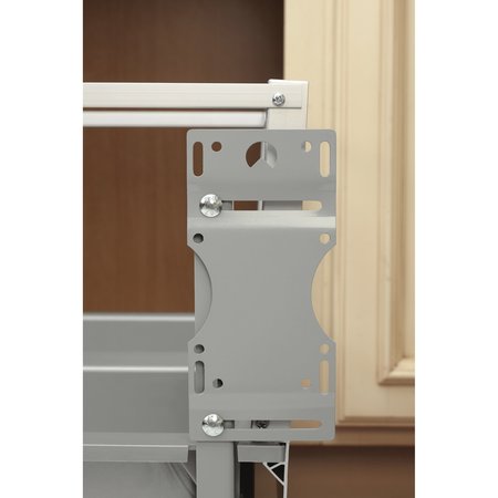 Rev-A-Shelf Rev-A-Shelf Aluminum Pull Out TrashWaste Container for Full Height Cabinet with Soft OpenClose 5149-2150DM-217
